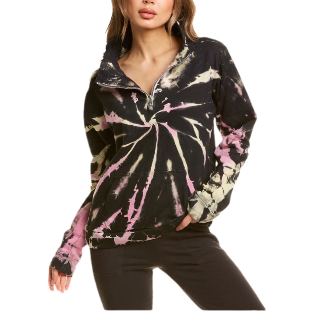 EXIST WOMENS DREAMSICLE 1/2-ZIP FALL PULLOVER